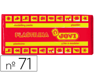 Plastilina 150gr color rojo (Cod.720105)