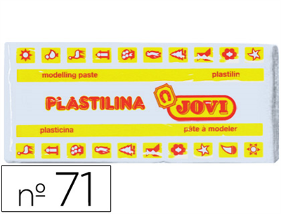 Plastilina 150gr color blanco (Cod.720101)
