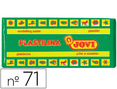Plastilina 150gr color verde(Cod.720116)