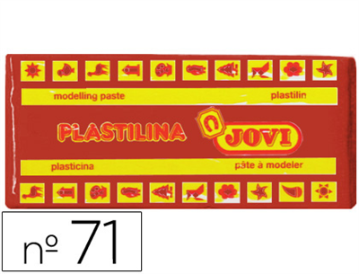 Plastilina 150gr color marrón (Cod.720109)