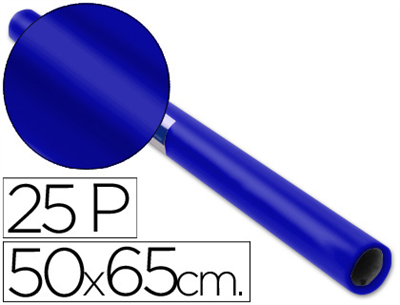 Papel charol color azul (pliego)(Cod.22115)