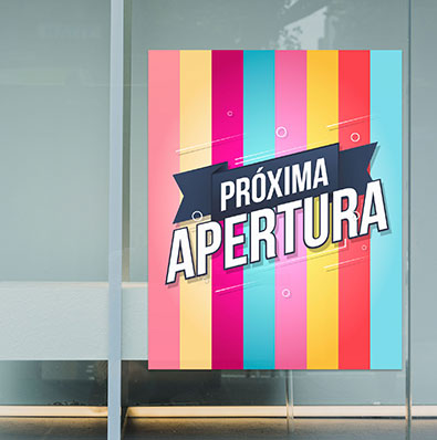 impresión de pegatinas para exterior