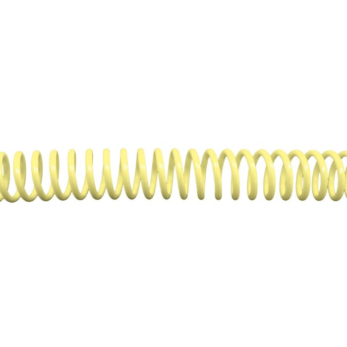 Espiral de encuadernación amarillo pastel — Reprotel
