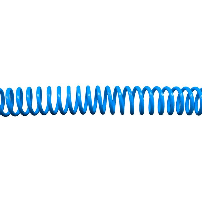 Espiral de encuadernación azul — Reprotel