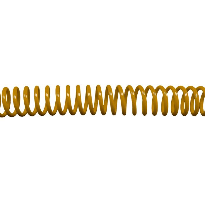Espiral de encuadernación oro plástico — Reprotel