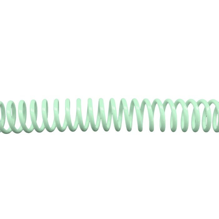 Espiral de encuadernación verde pastel — Reprotel
