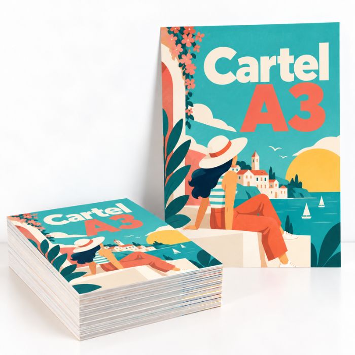 Carteles A3 personalizados