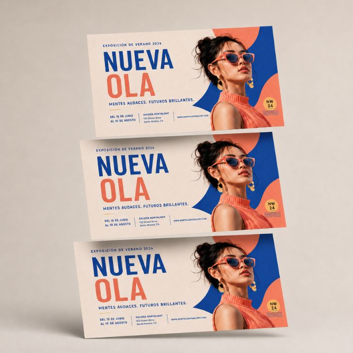 Flyer A4 horizontal personalizado impreso en color - Reprotel