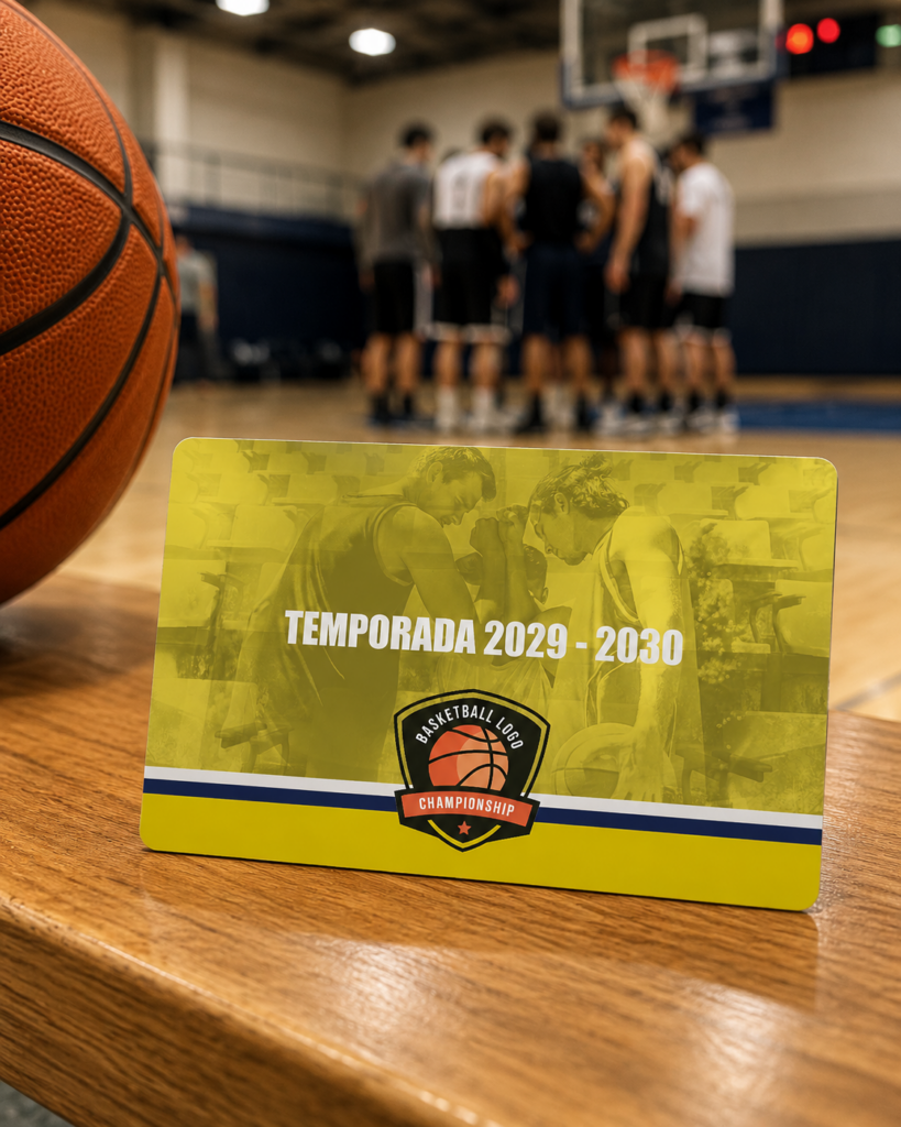 Carnet Baloncesto horizontal