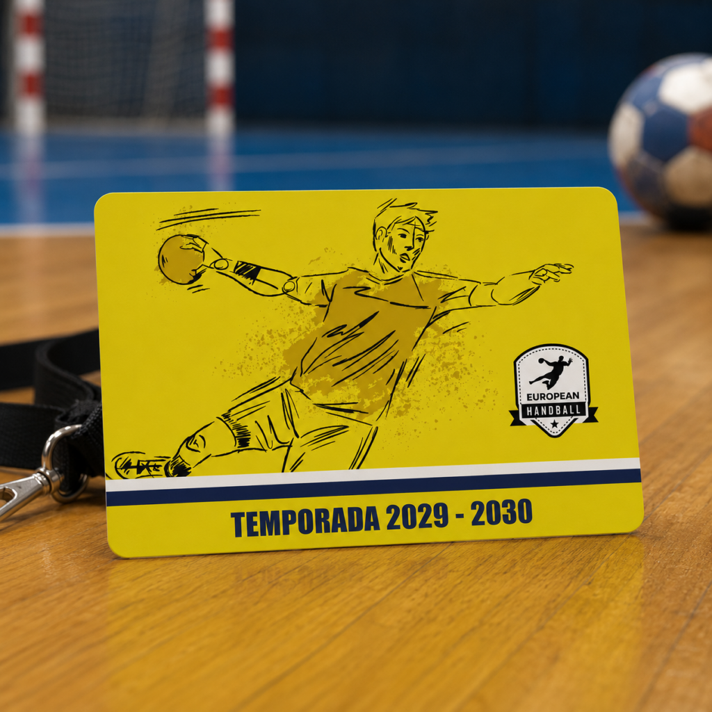 Carnet Balonmano lanzador