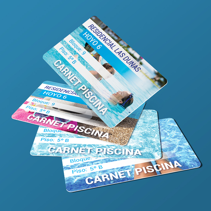 Carnets PVC para Piscinas