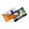 Carnet de triatlón horizontal personalizado en PVC temporada 2029-2030