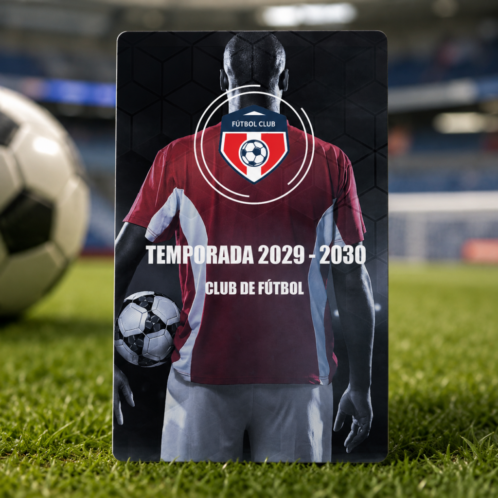 Carnet Futbol camiseta