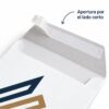 sobre bolsa A5 personalizado apertura lado corto
