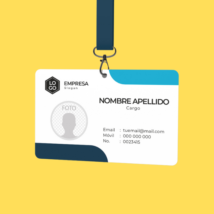Tarjeta PVC Horizontal (Plásticas)