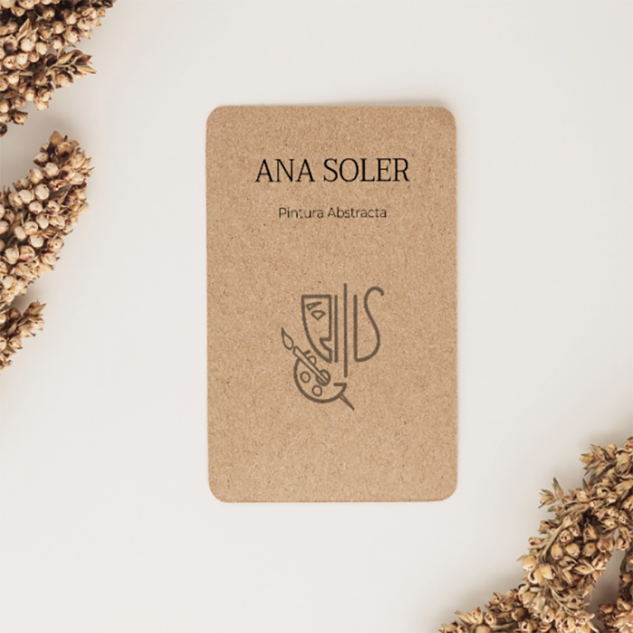 Tarjetas de Visita con Textura (Vertical)