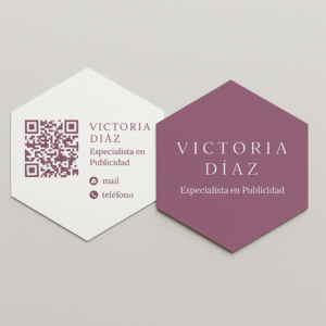 Tarjetas de Visita Troqueladas con Forma