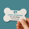 tarjeta de visita con formas