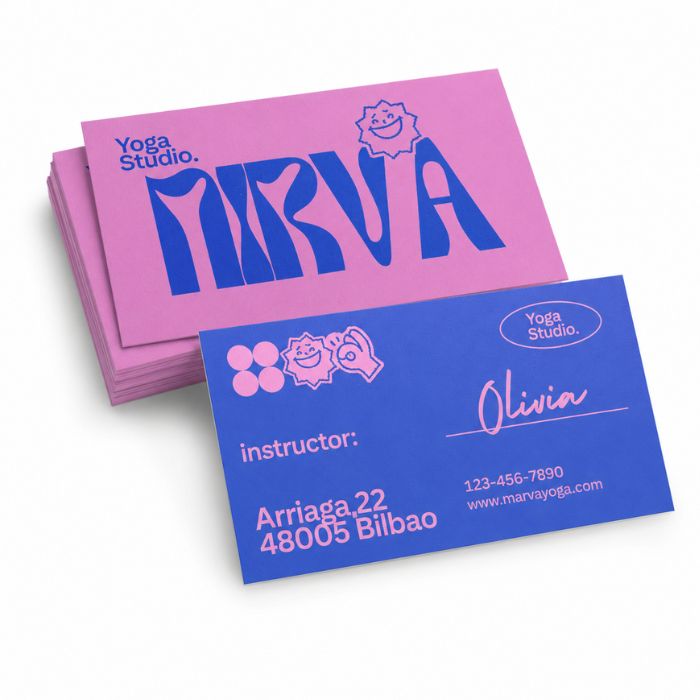 Tarjetas de Visita Clásicas (Horizontal)