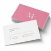 Tarjetas de visita clásicas horizontales personalizadas anverso y reverso - Reprotel