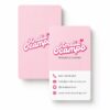 Tarjetas de visita clásicas verticales personalizadas anverso y reverso - Reprotel