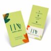 Tarjetas de visita clásicas verticales personalizadas anverso y reverso - Reprotel