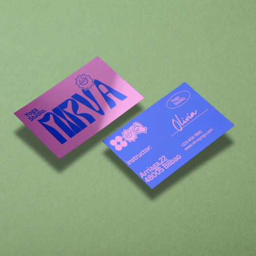 Tarjetas de Visita Clásicas (Horizontal)