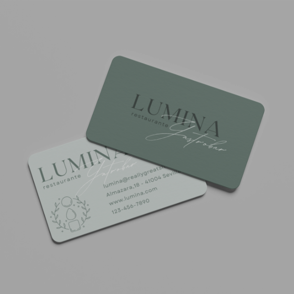 tarjetas de visita restaurante