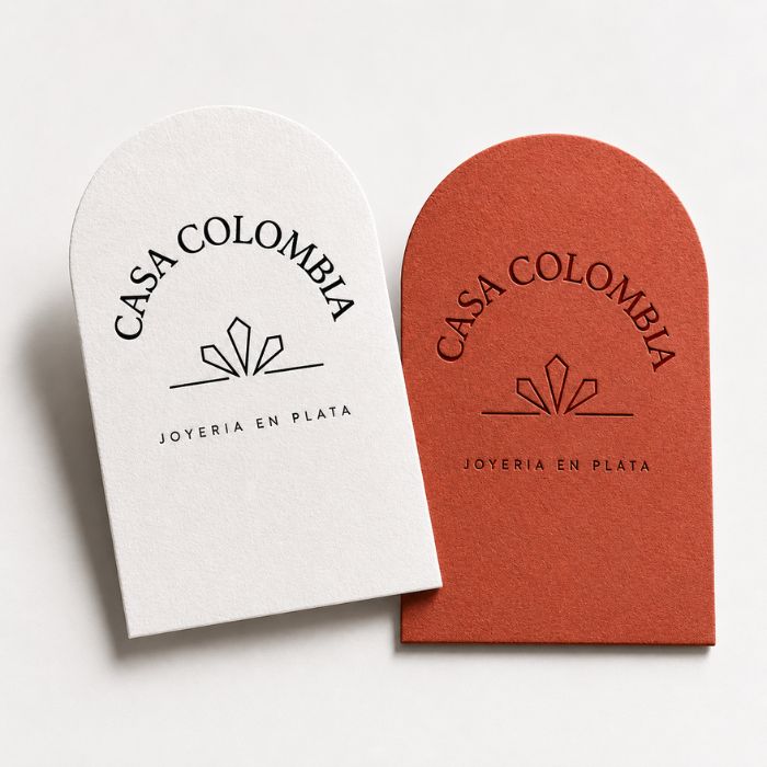 Tarjetas de Visita Troqueladas con Forma