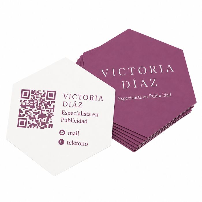 Tarjetas de Visita Troqueladas con Forma