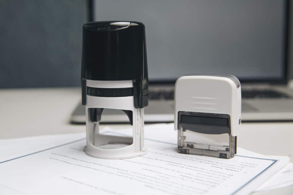 Sellos automáticos personalizados para empresa - Reprotel Madrid