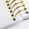 etalle de encuadernación en espiral metálica para manuales