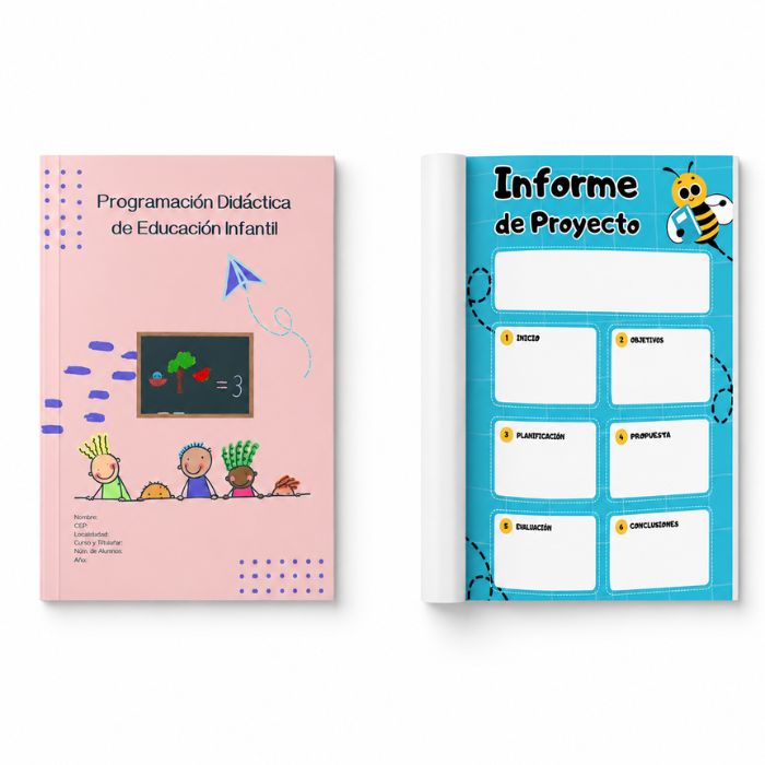 Programación didáctica impresa en tapa blanda para oposiciones en Reprotel