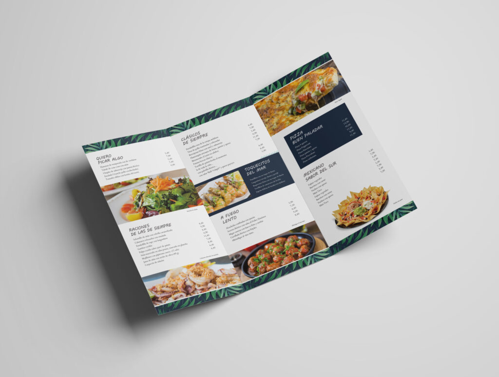 Carta Chill Triptico