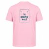 Zona de personalización en la espalda de camiseta para niños