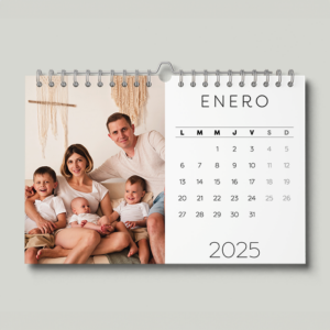 Calendario A4 Espiral Horizontal