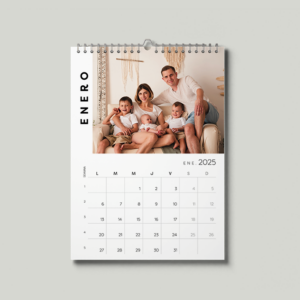 Calendario A4 Espiral Vertical