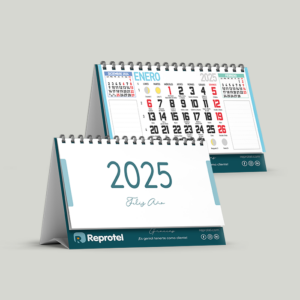 Calendario Espiral con Base (225 x 140 mm)