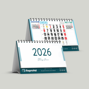 Calendario Espiral con Base (225 x 140 mm)