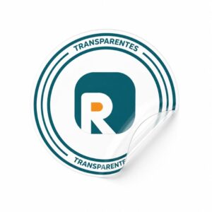 Pegatinas transparentes personalizadas