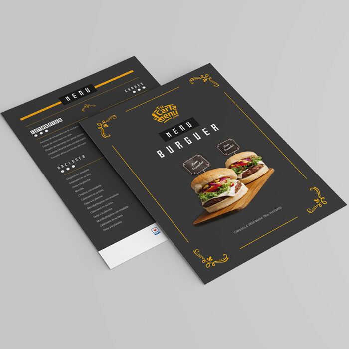 New Black A4 (2 caras)