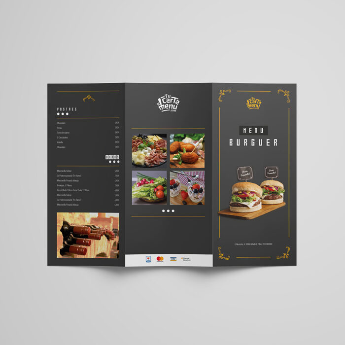 New Black Tríptico (6 caras)