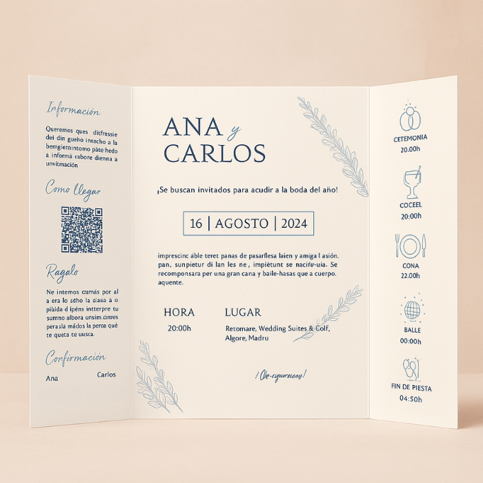 invitacion boda