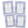 Impresión seating de mesa boda con nombres de invitados
